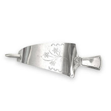 Load image into Gallery viewer, Fabulous upcycled Celtic style silver plated hair clip barette