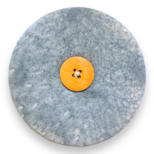 Load image into Gallery viewer, Upcycled double sided round padded playing card holder for kids or adults VINTAGE
