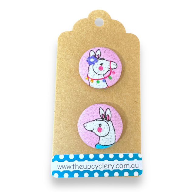 Fabric Earrings