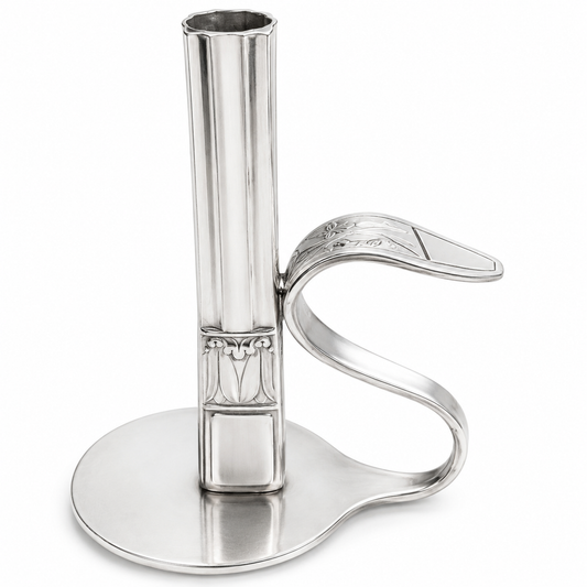 Victorian Silver Plate Bud Vase | Handcrafted Reclaimed Home Décor