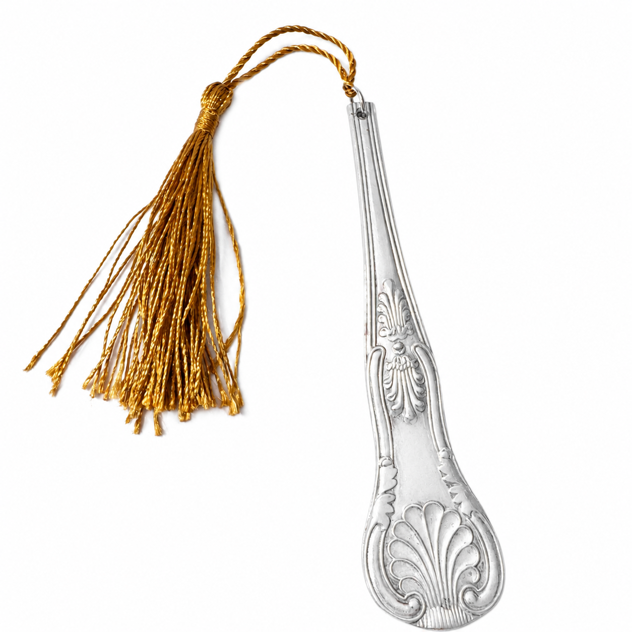Vintage Art Nouveau Pattern Bookmark | Handcrafted from Vintage Cutlery