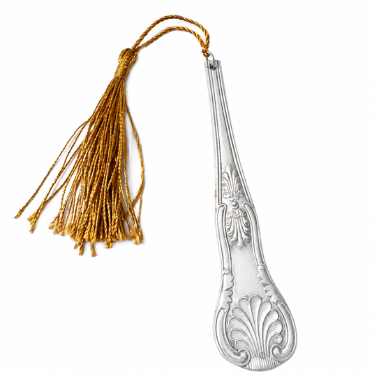 Vintage Art Nouveau Pattern Bookmark | Handcrafted from Vintage Cutlery