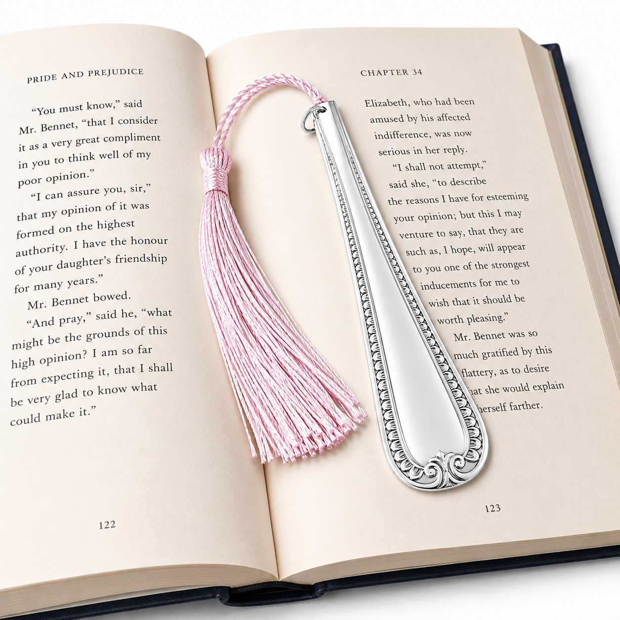 Vintage Classic Style Bookmark | Handcrafted from Vintage Cutlery
