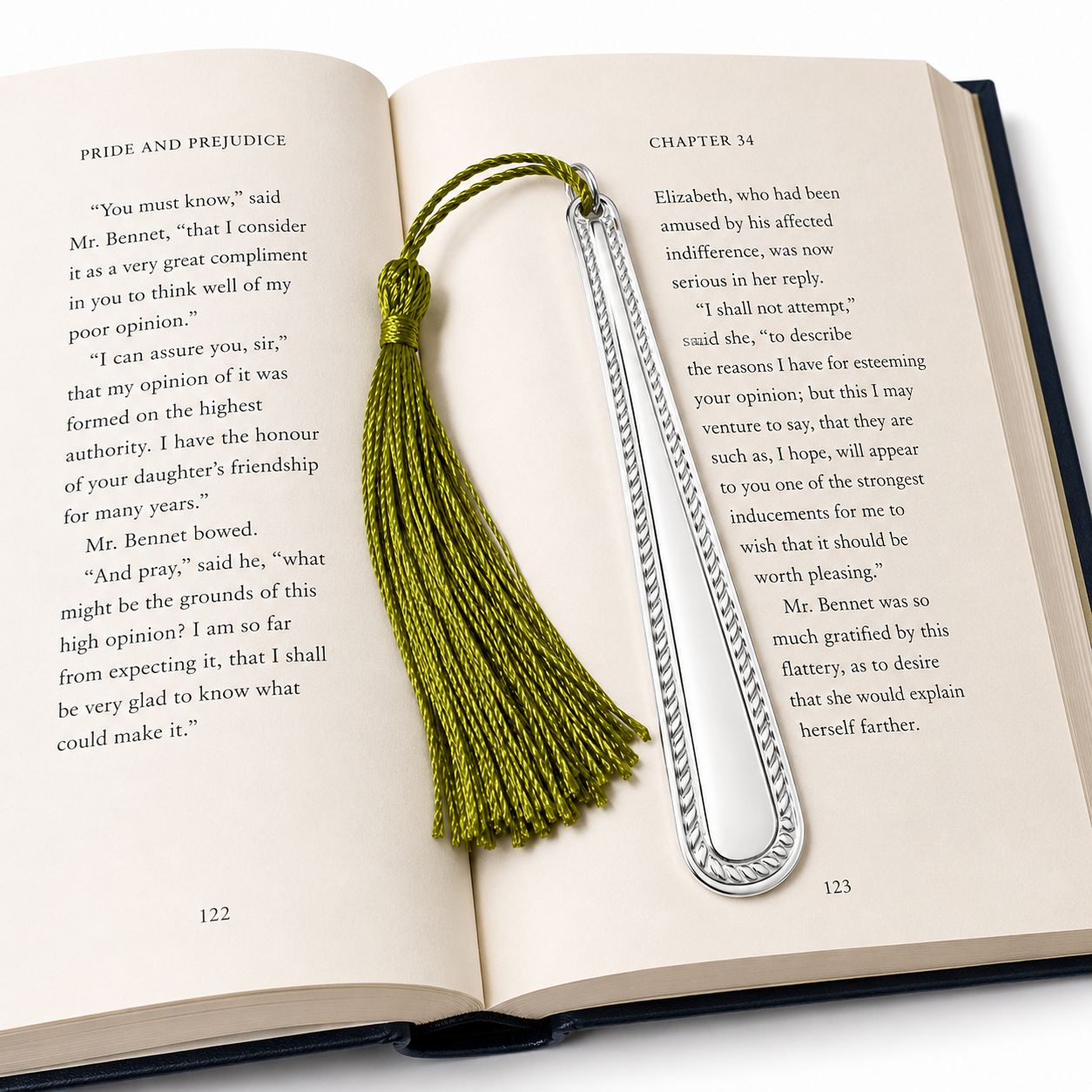Vintage Mid Century Modern Bookmark | Handcrafted from Vintage Cutlery