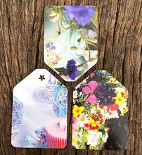 Load image into Gallery viewer, Set of 10 gorgeous any occasion gift tags from upcycled greetings cards
