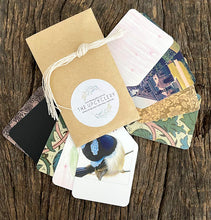 Load image into Gallery viewer, Set of 10 gorgeous any occasion gift tags from upcycled greetings cards
